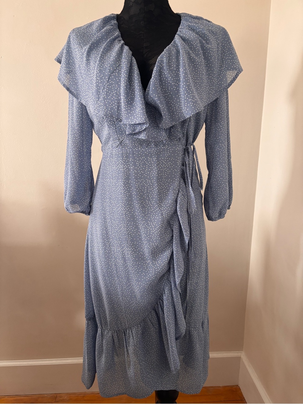 Orange Creek wrap dress